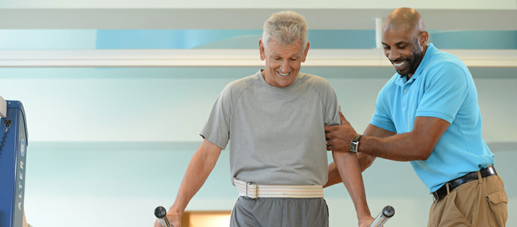 MorseLife Short-Term Rehab, Innovative Programs, Anti-Gravity Treadmill, Assisted Living