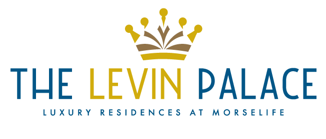 MorseLife's The Levin Palace logo with Tag Line Luxury Residences At MorseLife