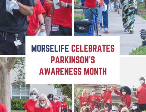 MorseLife Residents and Staff Raise Awareness For Parkinson’s Disease