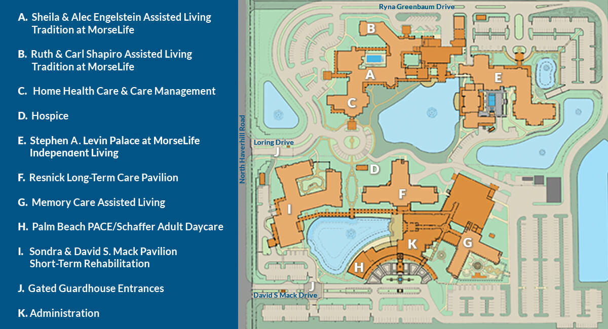 MorseLife Campus Map