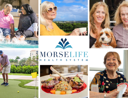 What are MorseLife’s “six Fs” for Independent Living, and how do they promote “younging”?
