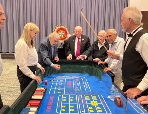 MorseLife Levin Palace Residents Enjoy Casino Night Thrills